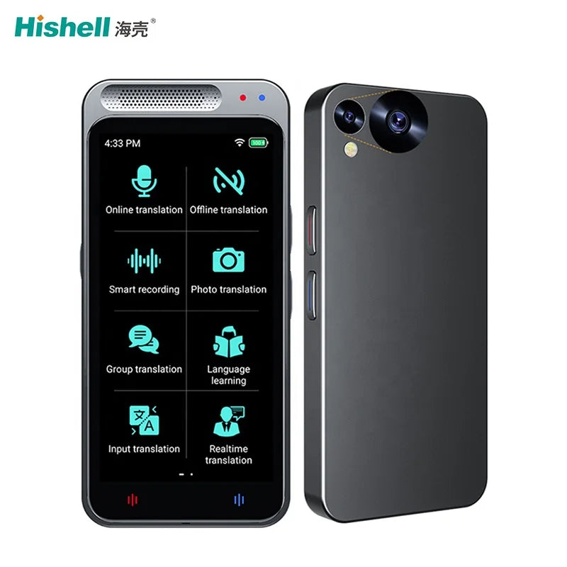 Language Translator Device Offline Portable Instant Voice Smart Electronic