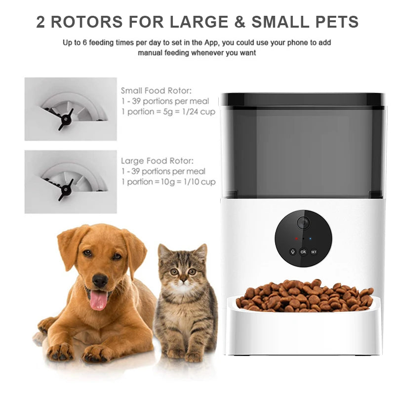Wifi Pet Dog Automatic Pet Food Feeder Animal Feeders Pet Box
