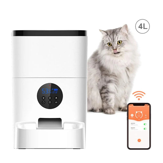 Wifi Pet Dog Automatic Pet Food Feeder Animal Feeders Pet Box